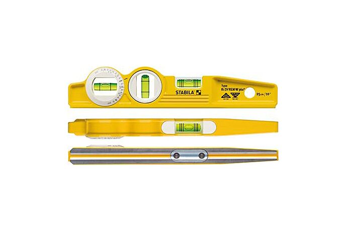 STABILA | WASSERWAAGE MIT V-KEHLE 81SV REM W360 | MAGNETISCH