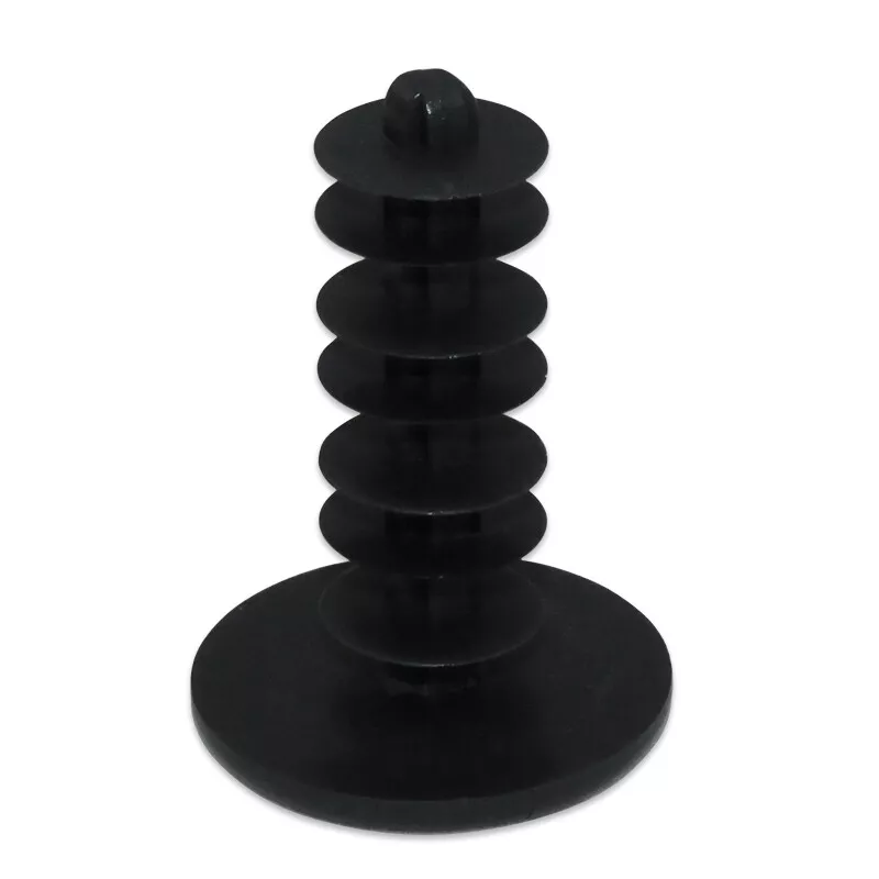 ABDECKKAPPE KURZ (RUNDLAMELLE) | 14 X 40 MM I SCHWARZ
