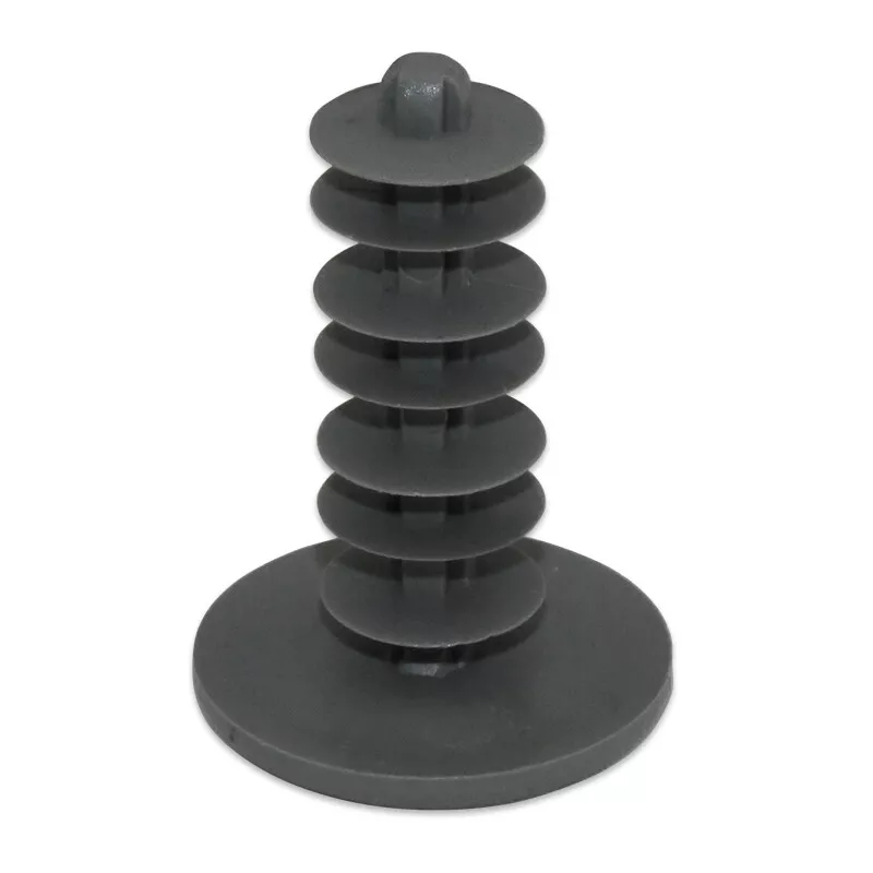 ABDECKKAPPE KURZ (RUNDLAMELLE) | 14 X 40 MM I DUNKELGRAU