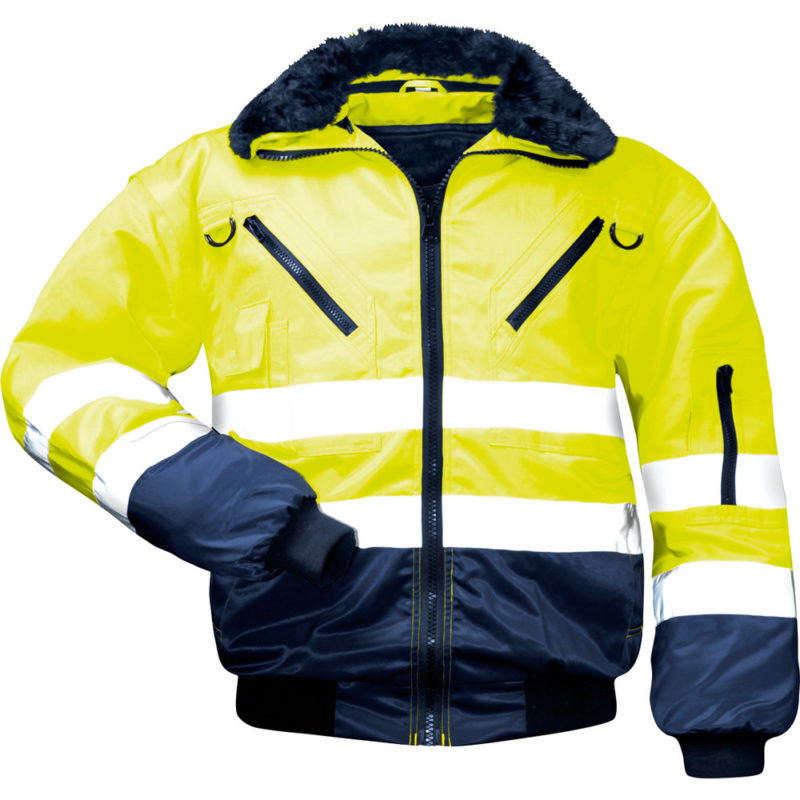 4in1 Warnschutz Pilotjacke GUNNAR gelb - NORWAY®
